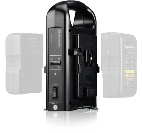 Nabíjačka BRESSER BR-RL2KS pre 2 V-Lock akumulátory, image-2