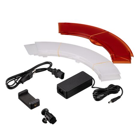 LED kruhové svetlo BRESSER BR-RL18 55W s taškou, image-9