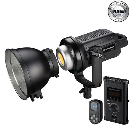 LED štúdiová lampa BRESSER BR-D1200BL COB 120W s Bowens uchytením, image-2