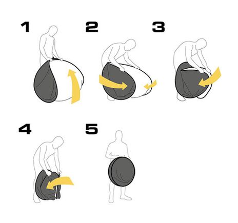 Skladacie pozadie BRESSER BR-FB38 150 × 200 cm fialové/modré, image-5