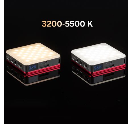 Pocket LED svetlo BRESSER 5 W Bi-Color pre mobilné použitie, image-3