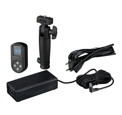 LED Fresnel lampa BRESSER SP-60 60W s diaľkovým ovládaním, image-6