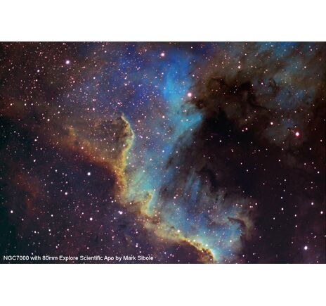 Teleskop EXPLORE SCIENTIFIC ED APO 80 mm f/6 FCD-1 Alu s 2" R&P zaostrovačom, image-7