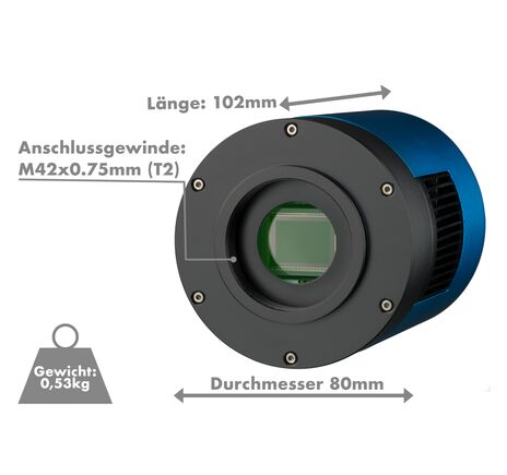 Astro kamera EXPLORE SCIENTIFIC Deep Sky 16 MP, image-6