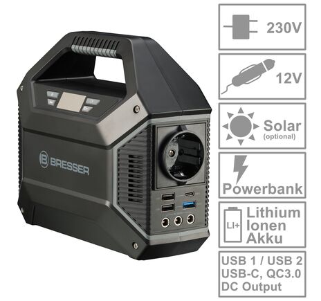 Prenosná napájacia stanica BRESSER 100 W, image-2