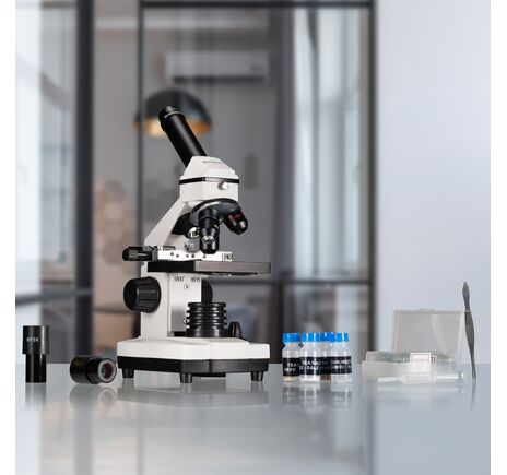 Bresser Biolux NV 20x-1280x Mikroskop s HD USB kamerou, image-8