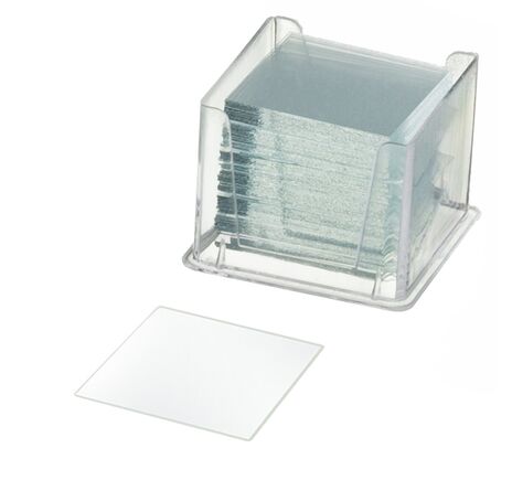 Krycie sklíčka BRESSER 22 × 22 mm – 100 ks, image-2