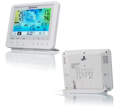 WLAN farebná meteostanica BRESSER s 5-v-1 profi senzorom – biela, image-7