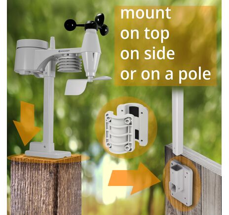 WLAN farebná meteostanica BRESSER s 5-v-1 senzorom, image-6