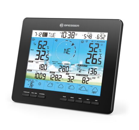 WLAN meteostanica BRESSER 6-dňová 4CAST PRO 7-v-1 solárna, image-2