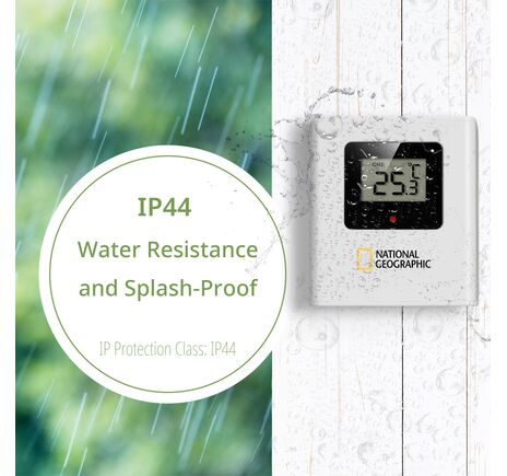 Funkčná meteostanica NATIONAL GEOGRAPHIC – transparentná, image-4