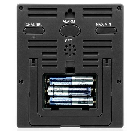 Digitálny termo-hygrometer NATIONAL GEOGRAPHIC pre 4 zóny – čierny, image-4