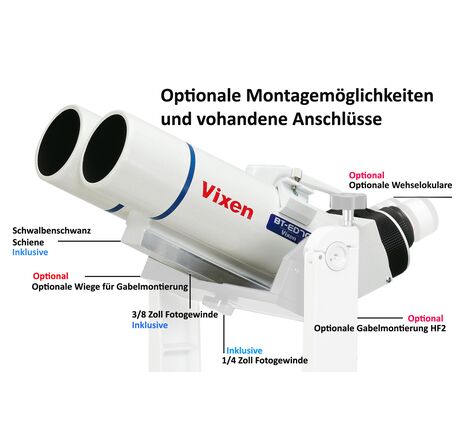 Astronomický veľký ďalekohľad Vixen BT-81S-A, image-2