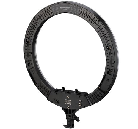 LED kruhové svetlo BRESSER STR-48B 48W s držiakom na kameru a smartfón, image-8