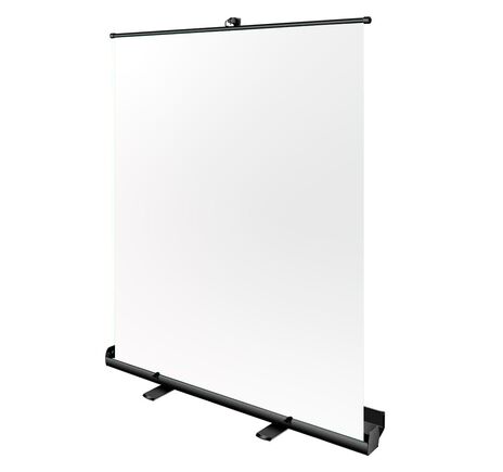 Prenosné roll-up pozadie BRESSER 147×190 cm – biele