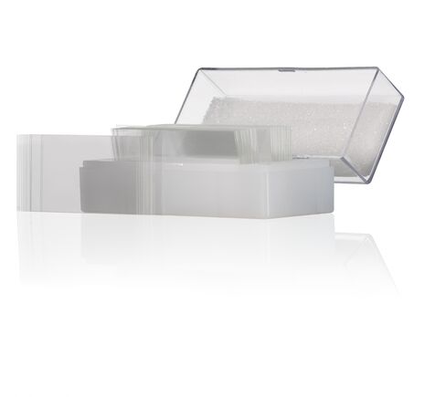 Krycie sklíčka BRESSER 24×50 mm z borosilikátového skla – 100 ks, image-2