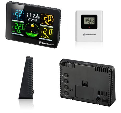 Termo-hygrometer BRESSER Quadro NLX s 3 vonkajšími senzormi, image-4