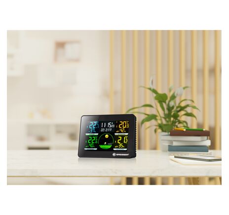 Termo-hygrometer BRESSER Quadro NLX s 3 vonkajšími senzormi, image-5