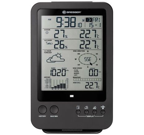Meteostanica BRESSER 5-v-1 – čierna, image-4