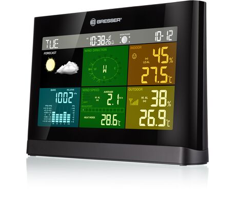 Meteostanica BRESSER 5-v-1 Comfort s farebným displejom, image-2