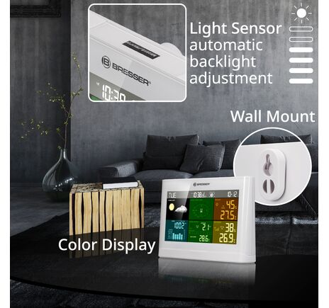 Meteostanica BRESSER 5-v-1 Comfort s farebným displejom, image-2