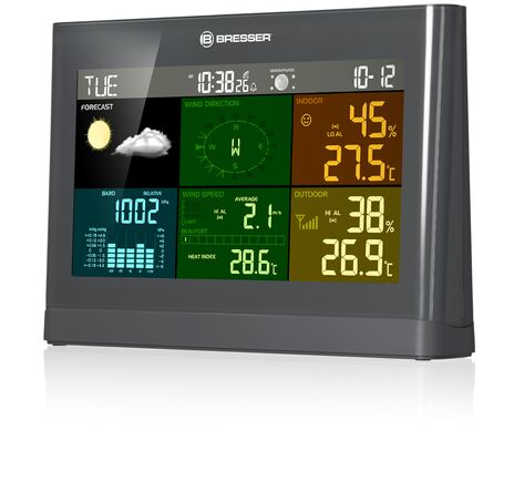 Meteostanica BRESSER 5-v-1 Comfort s farebným displejom, image-3