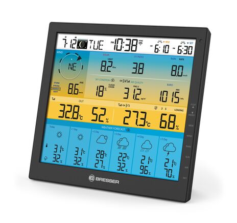 6-dňová meteostanica BRESSER 4CAST PRO SF WLAN 7-v-1 – solárna, image-2