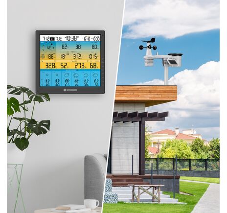 6-dňová meteostanica BRESSER 4CAST PRO SF WLAN 7-v-1 – solárna, image-6