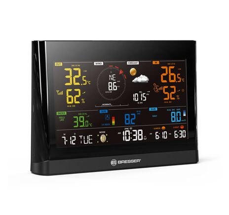 WLAN meteostanica BRESSER Comfort s 7-v-1 senzorom a farebným displejom, image-6