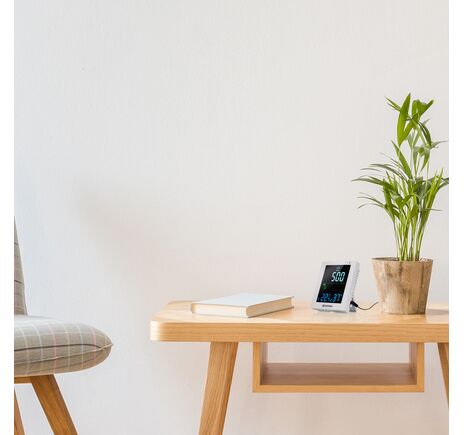 Monitor kvality vzduchu BRESSER Smile s CO₂ semaforom, image-4