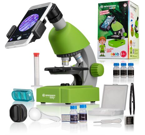 Mikroskop Bresser Junior 40-640x zelený, Farba: Green