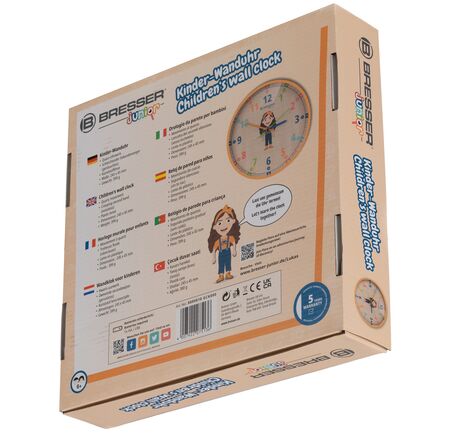 Detské nástenné hodiny BRESSER JUNIOR, image-5