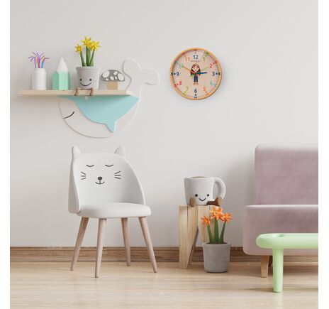 Detské nástenné hodiny BRESSER JUNIOR, image-3