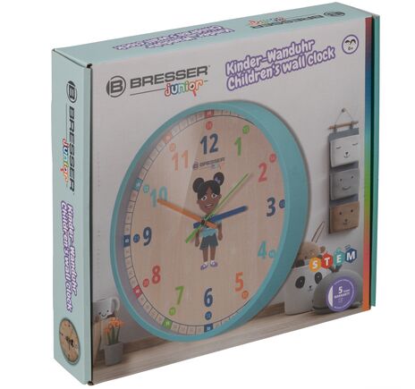 Detské nástenné hodiny BRESSER JUNIOR, image-4