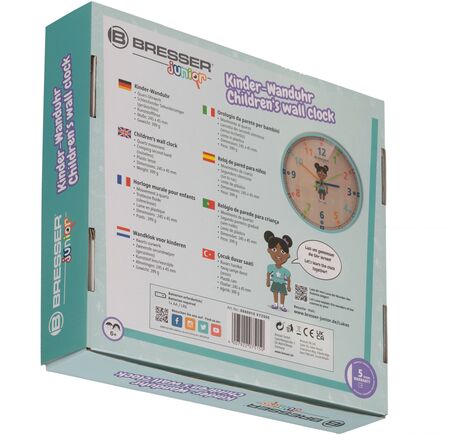 Detské nástenné hodiny BRESSER JUNIOR, image-5