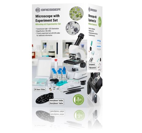 BRESSER JUNIOR 40x-640x – mikroskop s príslušenstvom, image-4