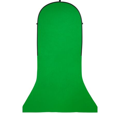 Skladacie pozadie BRESSER BR-TR10 150 × 200 + 200 cm – zelené/biele so zeleným vlekom, image-2