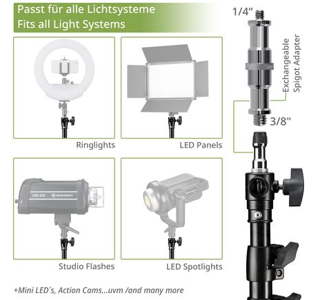 Kompaktný lampový statív BRESSER BR-TP240 PRO-1 – 240 cm, image-2