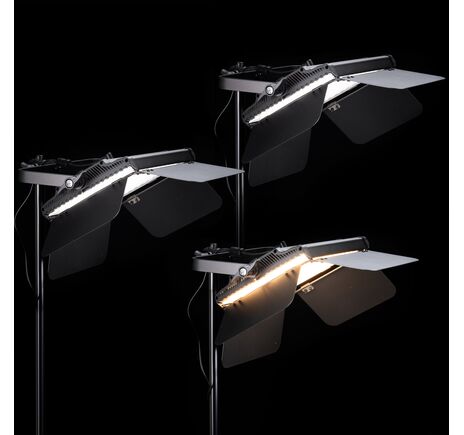 LED plošné svetlá BRESSER BR-600MB Triple Kit, image-2