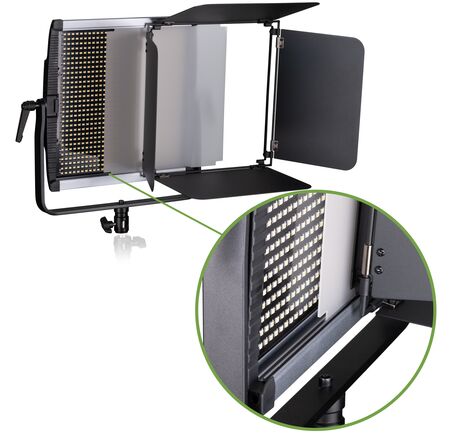 LED plošné svetlo BRESSER BR-S100B PRO Triple Kit, image-5