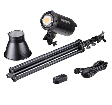 COB LED Dual Kit BRESSER BR-200S s reflektormi – denné svetlo, image-7