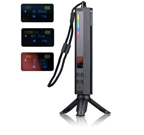 RGB Mini Tube svetlo BRESSER BR-7, image-2