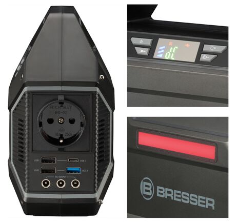 Sada BRESSER Mobile Power-Station 100 W + solárny panel 40 W, image-4