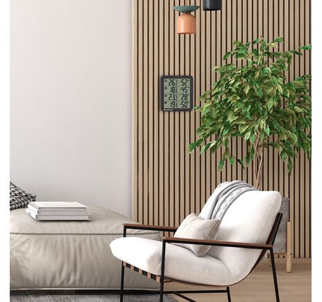 Termo-hygrometer BRESSER Quadro NV – čierny, image-3