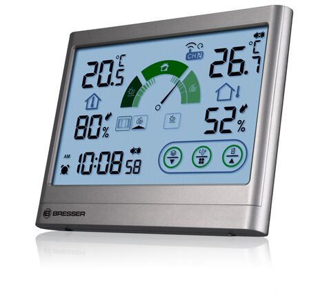 Termo-hygrometer BRESSER VentAir H – odporúčanie vetrania, image-4