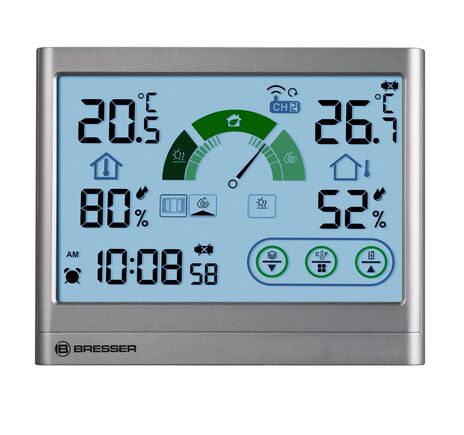 Termo-hygrometer BRESSER VentAir H – odporúčanie vetrania, image-6