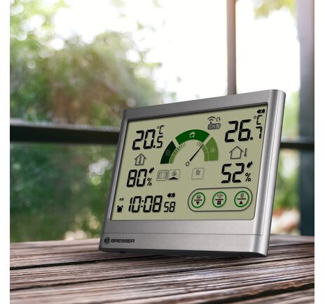 Termo-hygrometer BRESSER VentAir H – odporúčanie vetrania, image-2