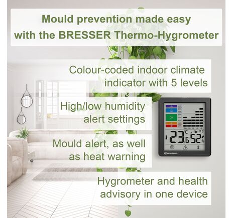 Termo-hygrometer BRESSER s alarmom plesne, image-3
