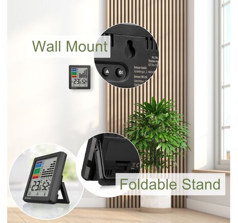 Termo-hygrometer BRESSER s alarmom plesne, image-4