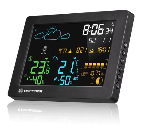 Farebná meteostanica BRESSER MeteoTemp Baro HZ, image-2